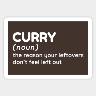 Curry - Funny Definition #4 Magnet